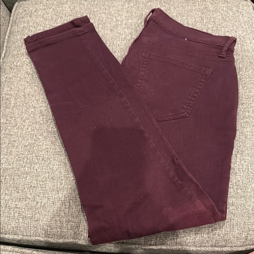 GAP Maroon Skinny Jeans